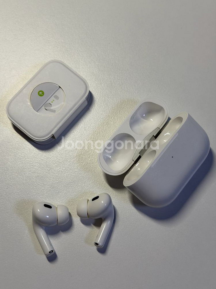 에어팟 프로2 S급 풀박스 + 케이블, 케이스 제공--1