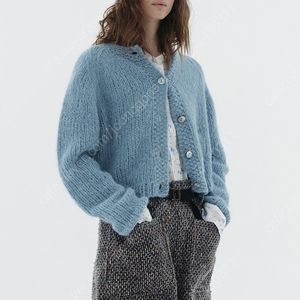 VIA PLAIN 비아플레인 비아 샐리 핸드메이드니트