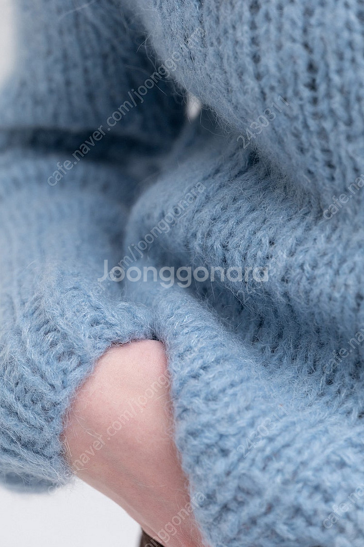 VIA PLAIN 비아플레인 비아 샐리 핸드메이드니트--7