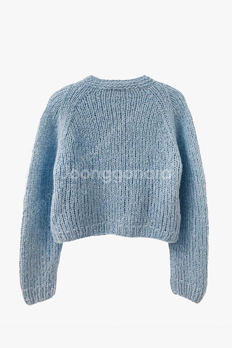 VIA PLAIN 비아플레인 비아 샐리 핸드메이드니트--9