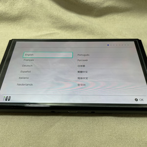 닌텐도 스위치 OLED 젤다에디션 본체