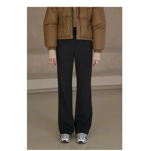 시아쥬 와이드 모직 팬츠(27인치)겨울용