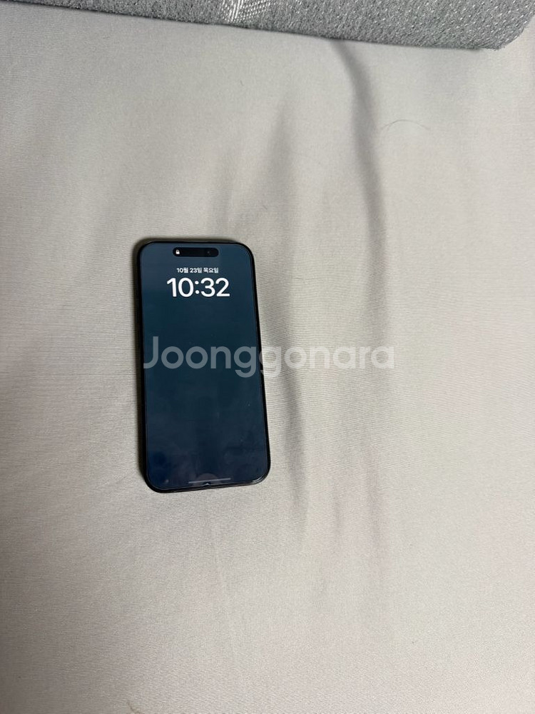 아이폰15프로 256 블랙티타늄 상태 A급--5