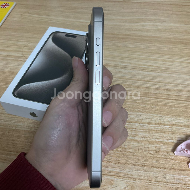 아이폰15프로 128gb 미국판 카메라무음, 출력제한x--2