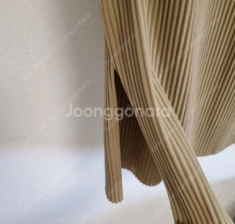 미 이세이미야케 플리츠플리즈 파인니트 스커트 새상품--2