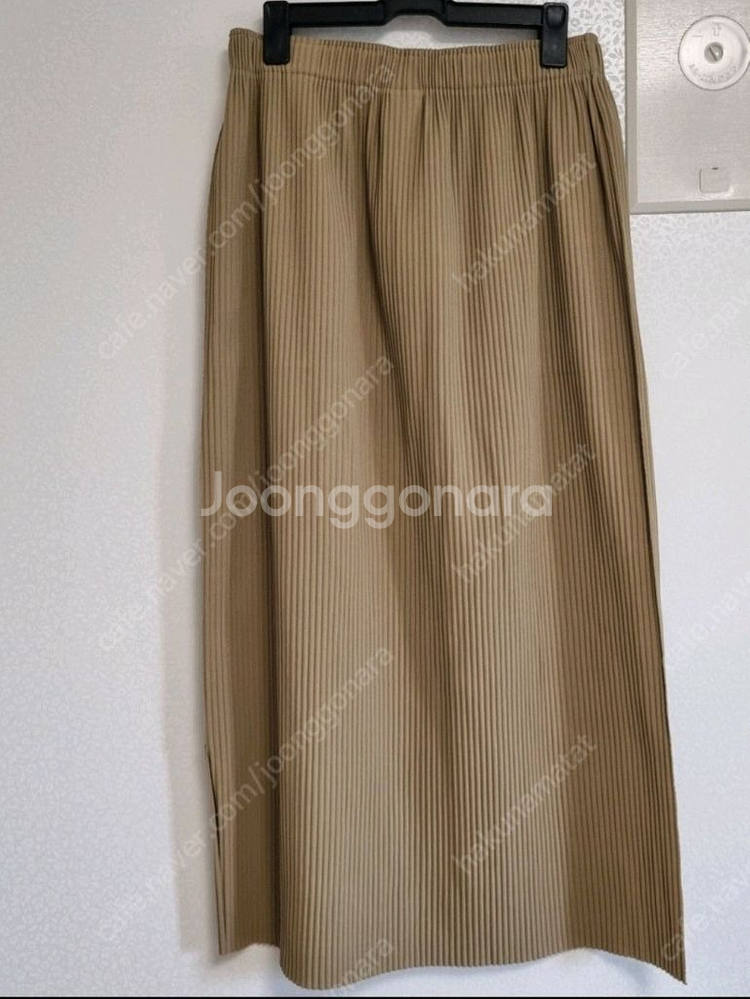 미 이세이미야케 플리츠플리즈 파인니트 스커트 새상품--1