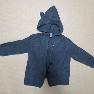 베이비갭 니트 후드 가디건 18-24m (반택 포함)