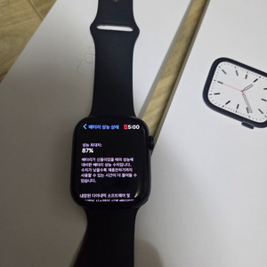 애플워치7 45mm 미드나이트 GPS