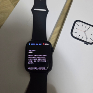 애플워치7 45mm 미드나이트 GPS