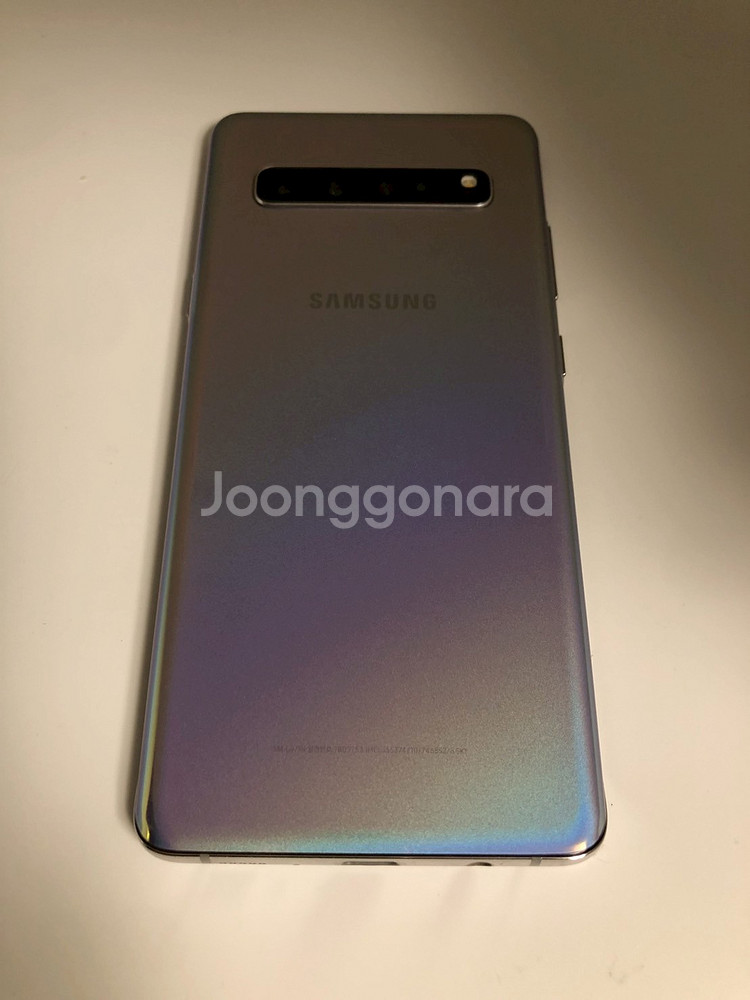 갤럭시 S10 5G 실버 기기 판매(65528)--1