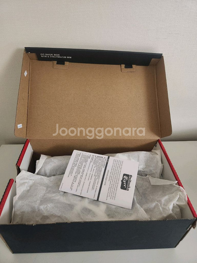 (새상품) 오니츠카 타이거 EDR 78 블랙화이트260--3