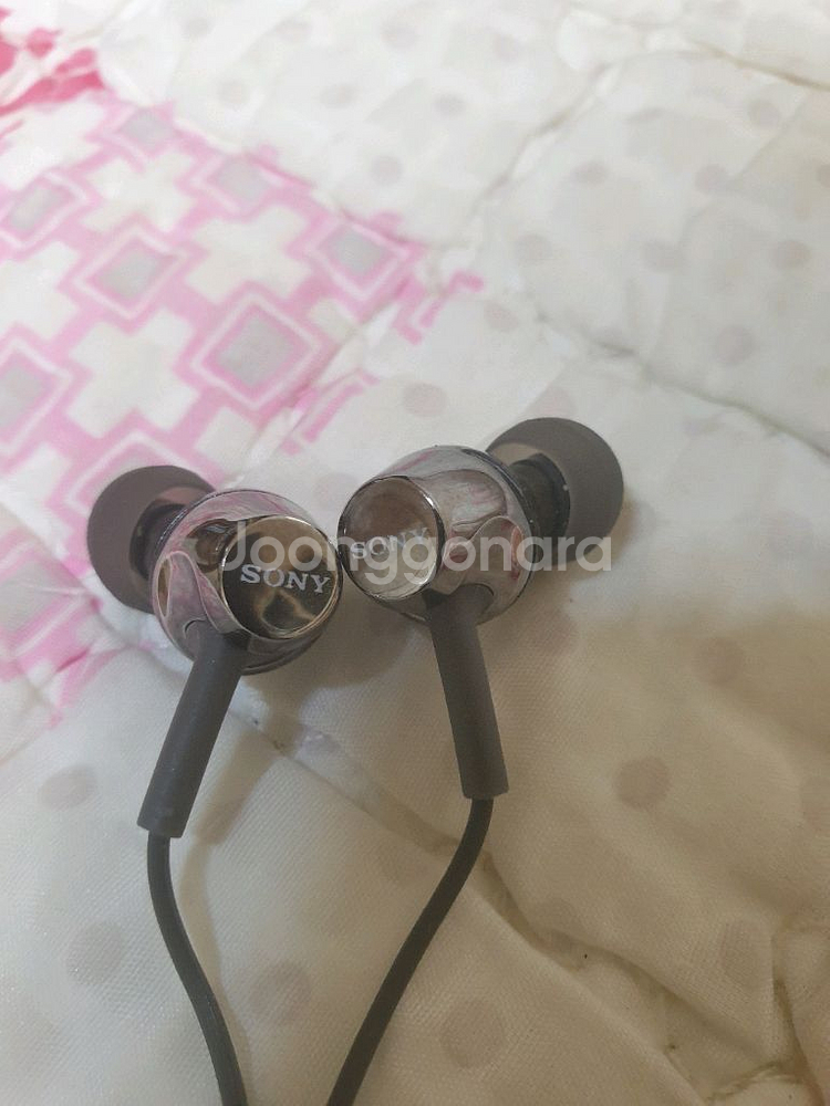 소니 이어폰 MDR-EX250ap + 아이폰 라이트닝--1