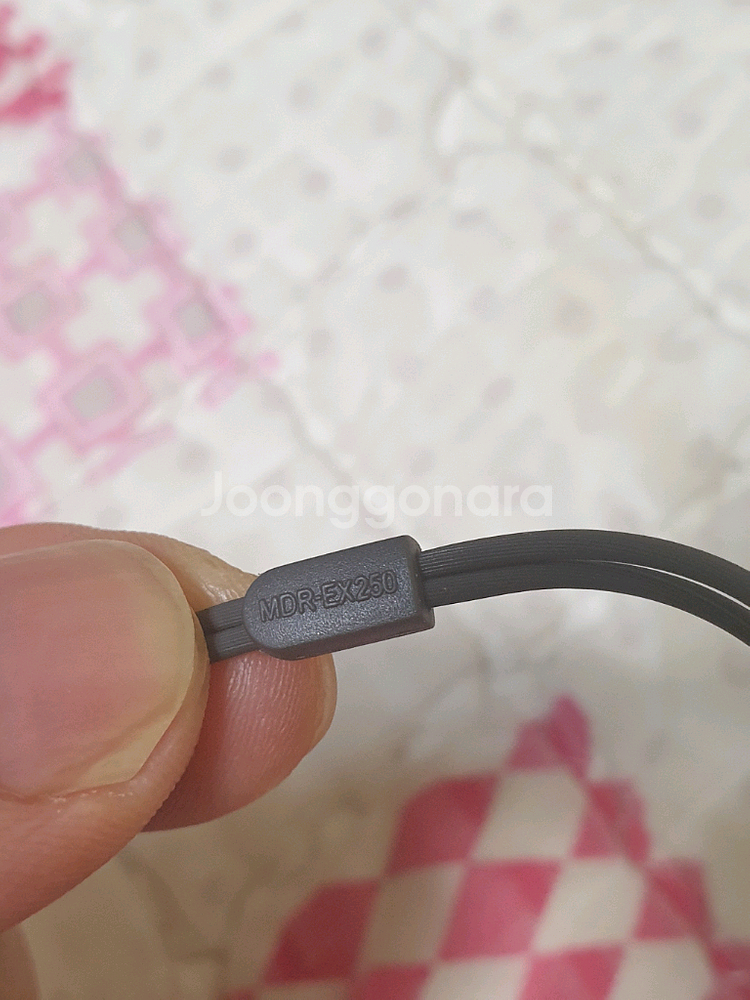소니 이어폰 MDR-EX250ap + 아이폰 라이트닝--5