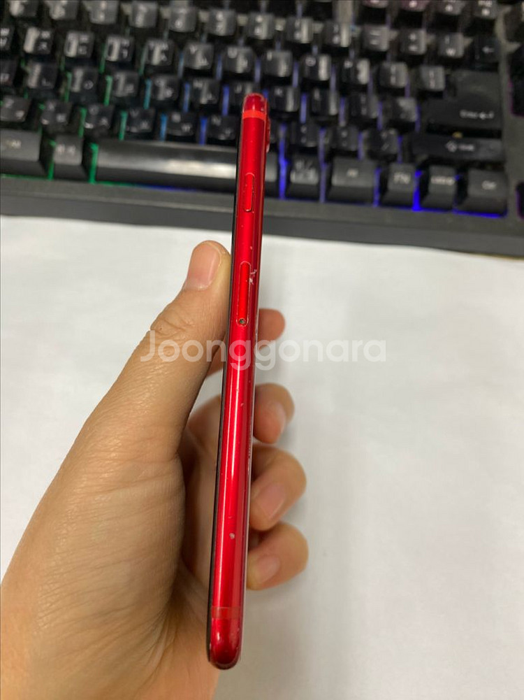 아이폰8 레드 64GB 무잔상 대량가능 감성폰 빈티지--5