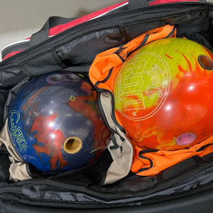 볼링입문셋트 2볼백+스톰 그래비티플로우+DV8 rude