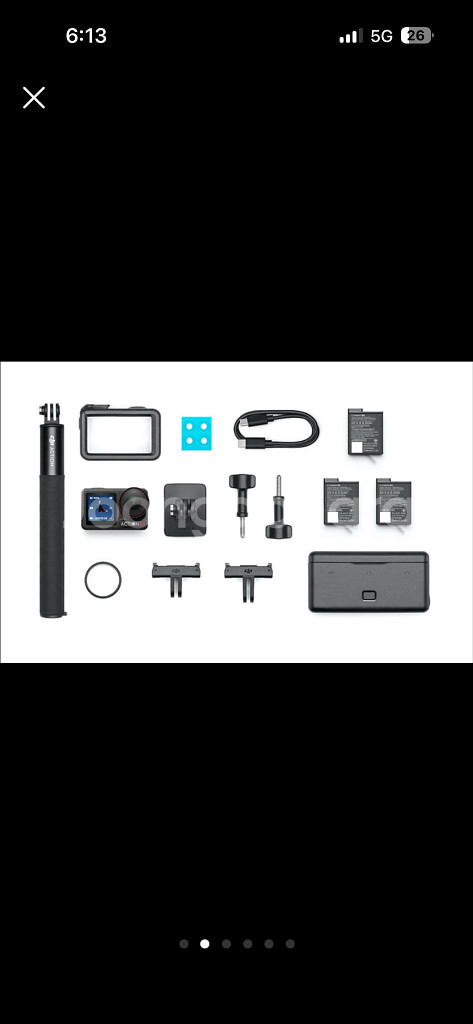 오즈모 액션5 Pro 어드벤처 콤보 a급 (케어포함)--2