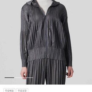 플리츠플리즈 플러피 후드자켓