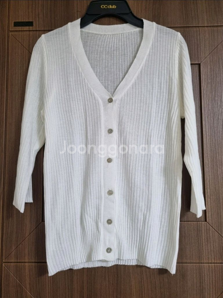 (새상품)여성 7부 가디건, 여성 가디건--4