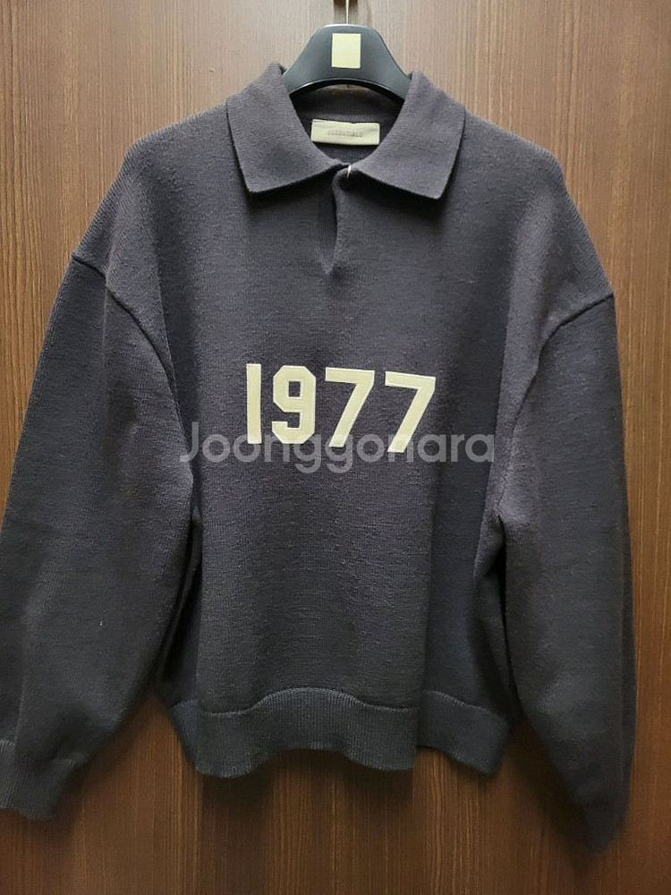 피어오브갓 카라 니트 긴팔티 남성 S. 훨 크게나옴--0