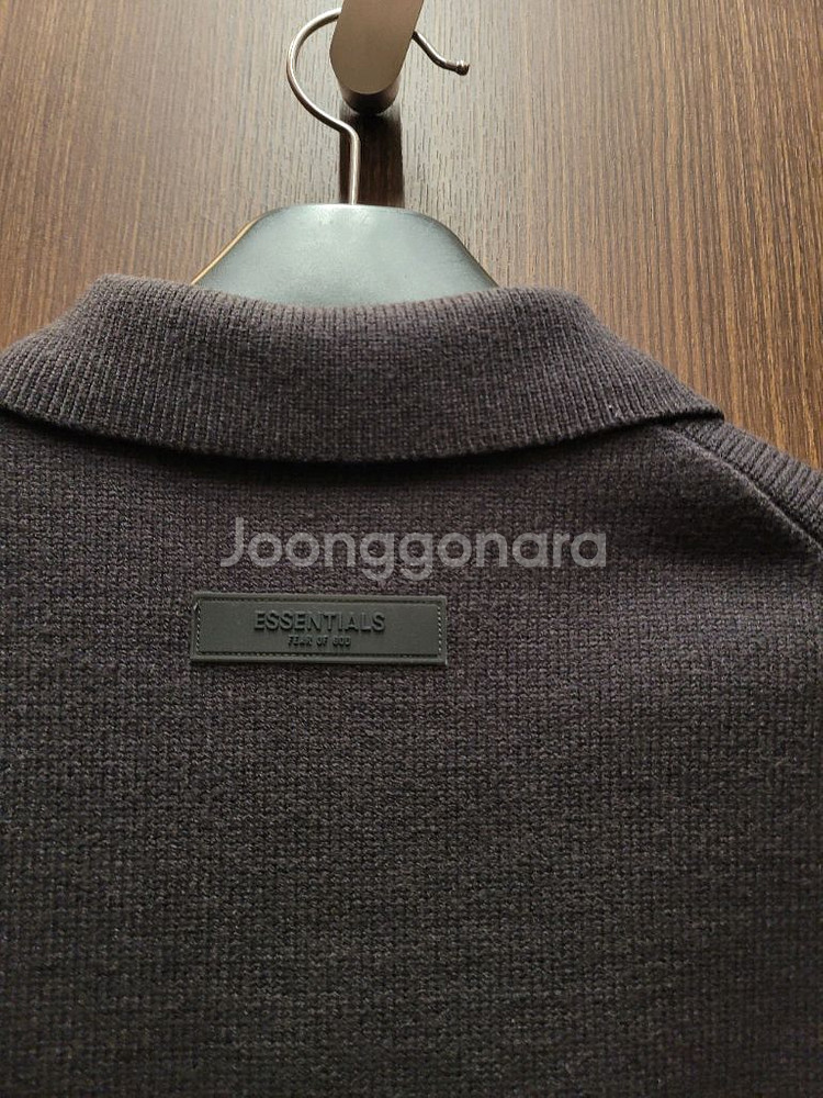 피어오브갓 카라 니트 긴팔티 남성 S. 훨 크게나옴--3