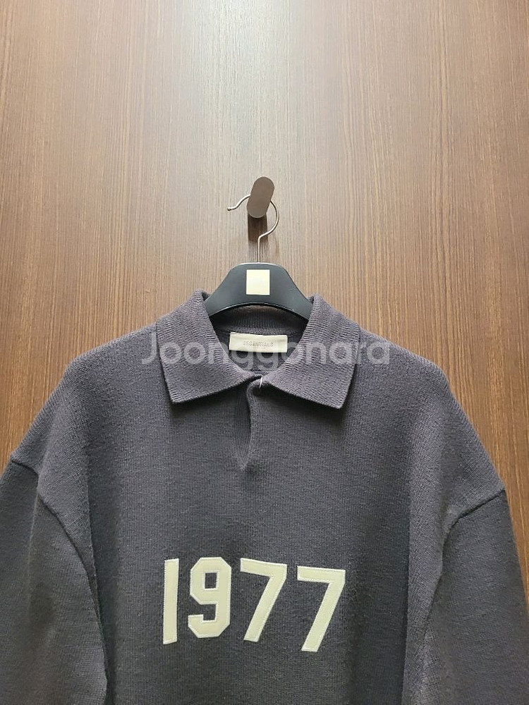 피어오브갓 카라 니트 긴팔티 남성 S. 훨 크게나옴--1