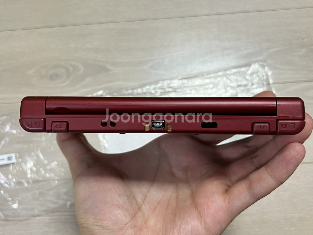 (S급)new 3ds xl 레드 풀박스+충전기+포켓몬--6
