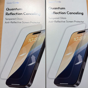 아이폰17프로맥스 컬러스케일 반사캔슬링 팝니다.