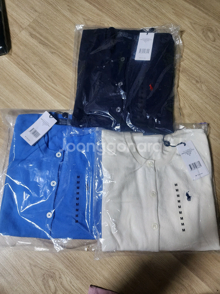 폴로 피마코튼 가디건 여성용 팝니다.--1