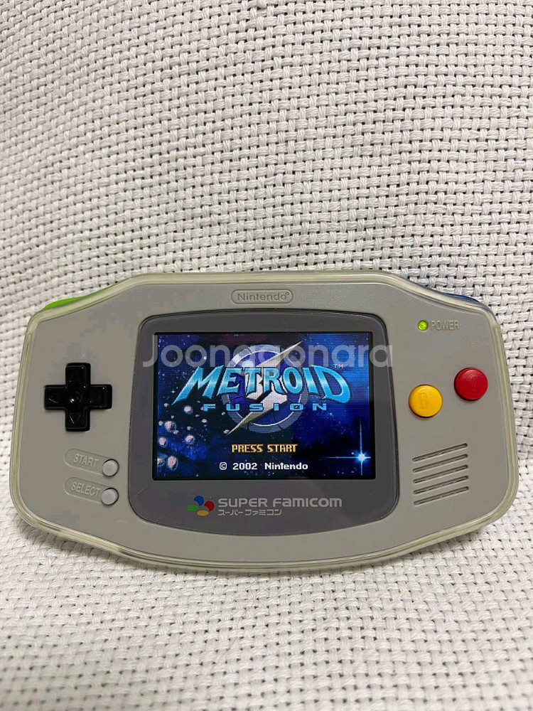 GBA 메트로이드 퓨전 metroid fusion--0