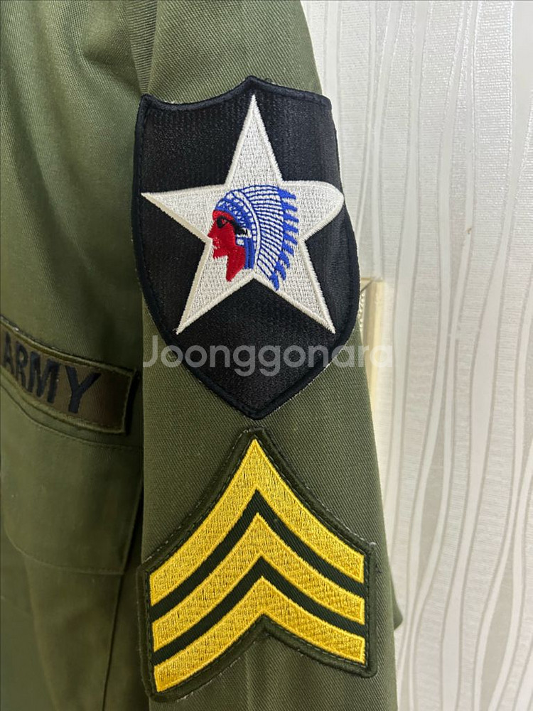 미군 존레논 임진스카웃 셔츠--2