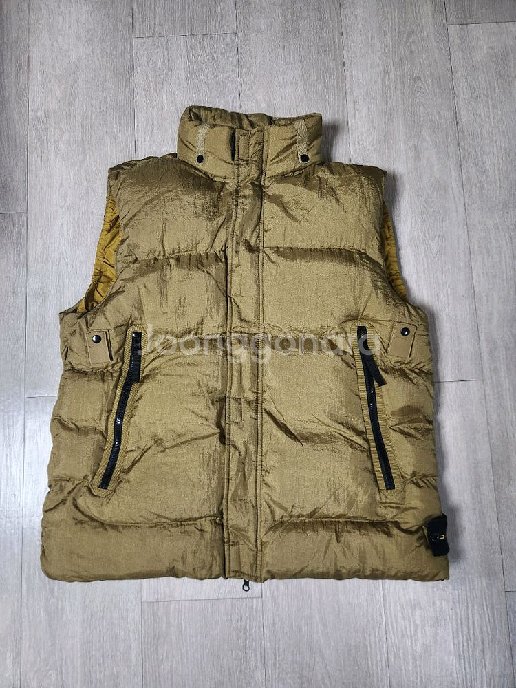 (미착용)스톤 남성패딩조끼(xl)105--0