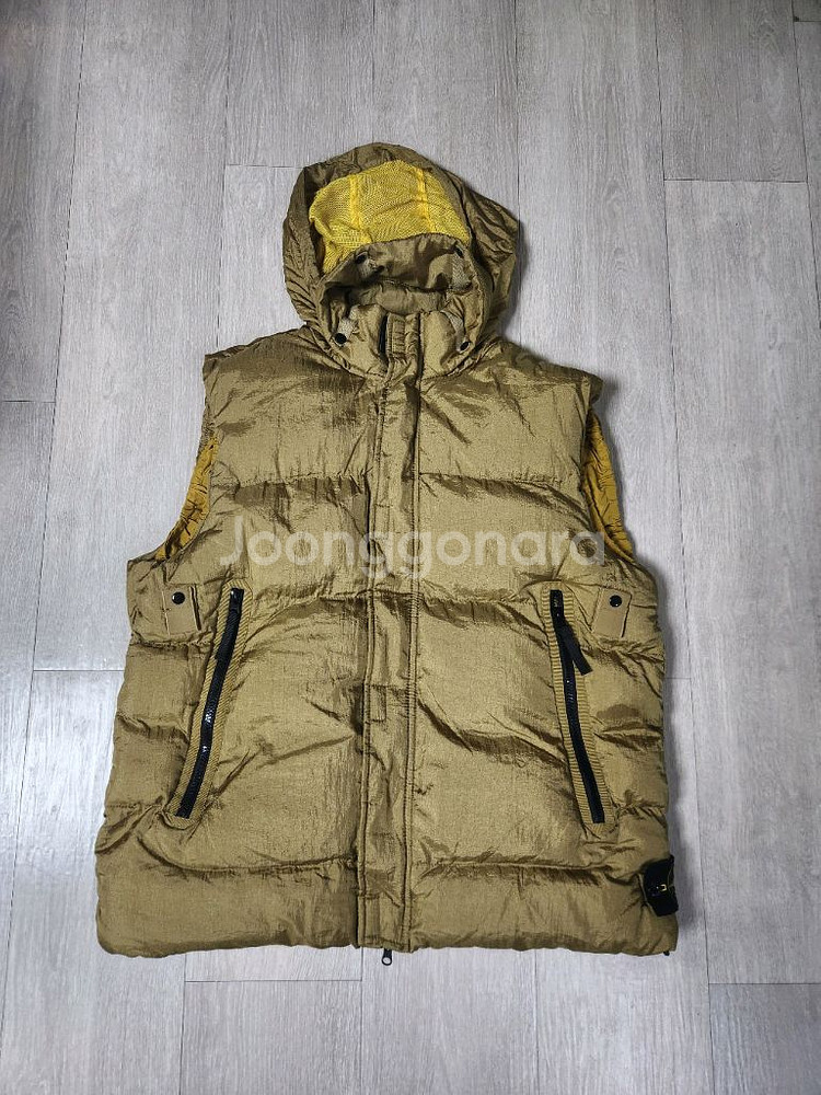 (미착용)스톤 남성패딩조끼(xl)105--1