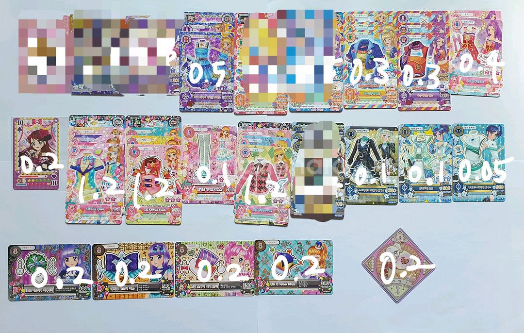 아이카츠(아이엠스타) 스타즈&프렌즈 희귀카드 판매--1