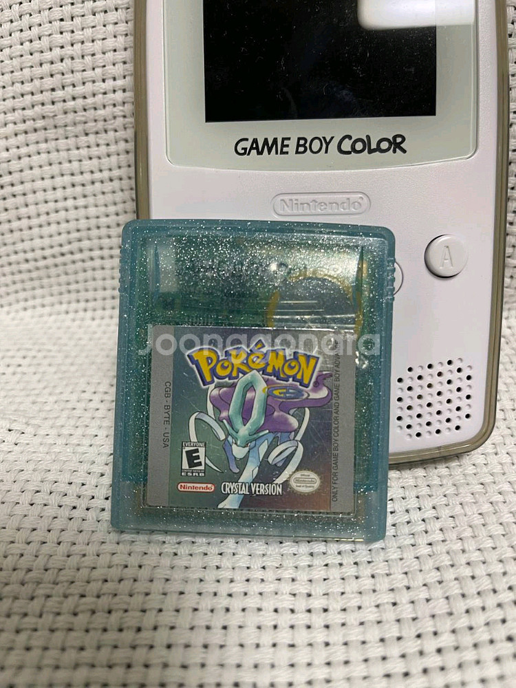 포켓몬스터 크리스탈 pokemon crystal 정품--5