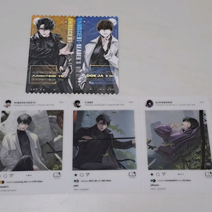 대만 전독시 4-5권 PVC 카드, 티켓