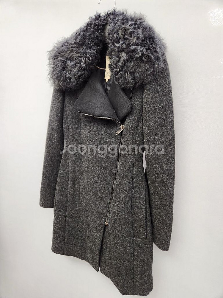 오즈세컨 다크그레이 코트--1