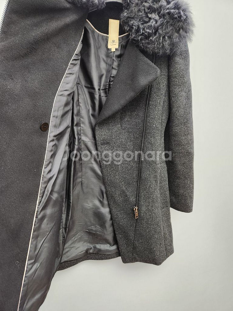 오즈세컨 다크그레이 코트--5