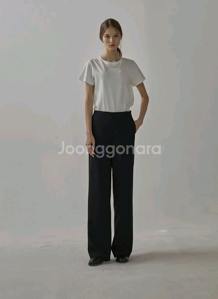 블루브릭 겨울 슬랙스 - S차콜--2