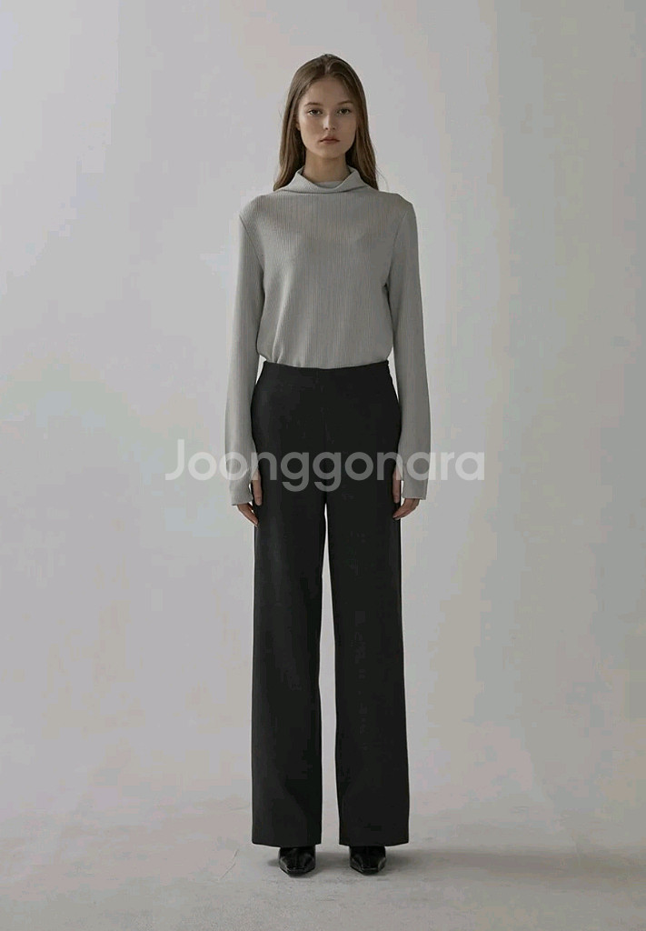 블루브릭 겨울 슬랙스 - S차콜--0