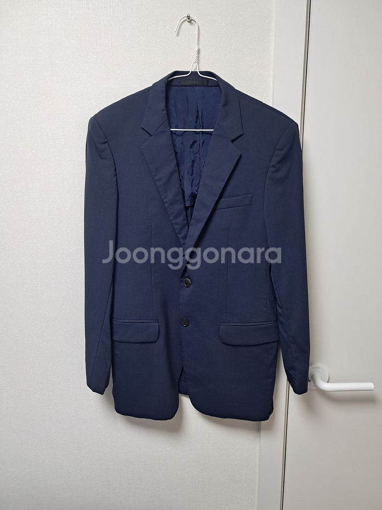 타임옴므 블레이저 자켓 연네이비--0