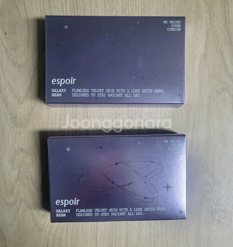 에스쁘아 비벨벳 커버 쿠션 갤럭시빔 기획 세트--4