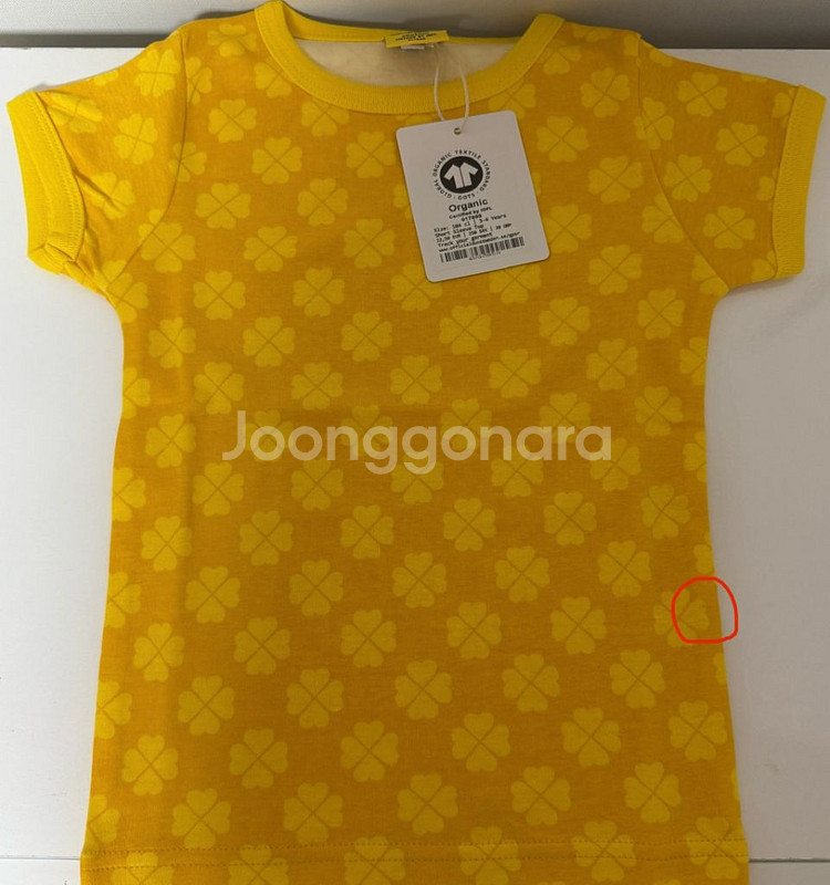 던스 25 가을 신상 시트러스 클로버 반팔 104--1