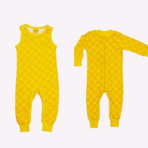 던스 노랑 클로버 덩가리 집업