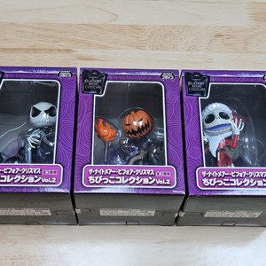 할로윈 크리스마스의 악몽 잭 스켈링톤 피규어 (전3종)