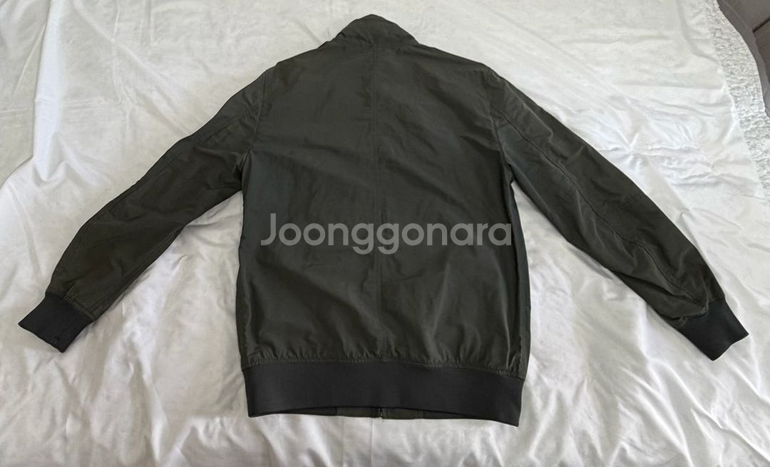 [L] 스톤 아일랜드 마이크로 랩스 자켓 카키--1