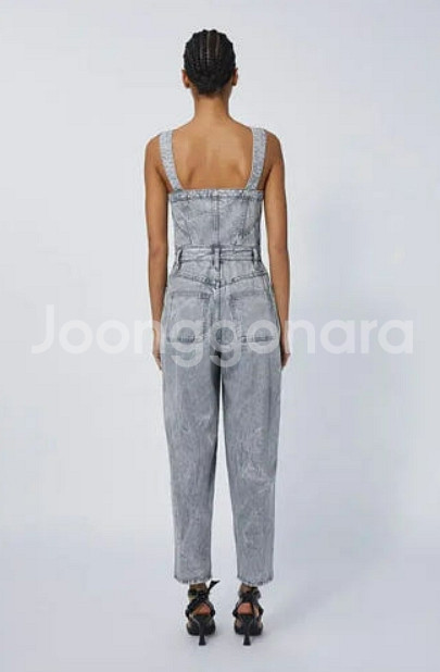 이로 IRO 데님 점프수트 34사이즈--1