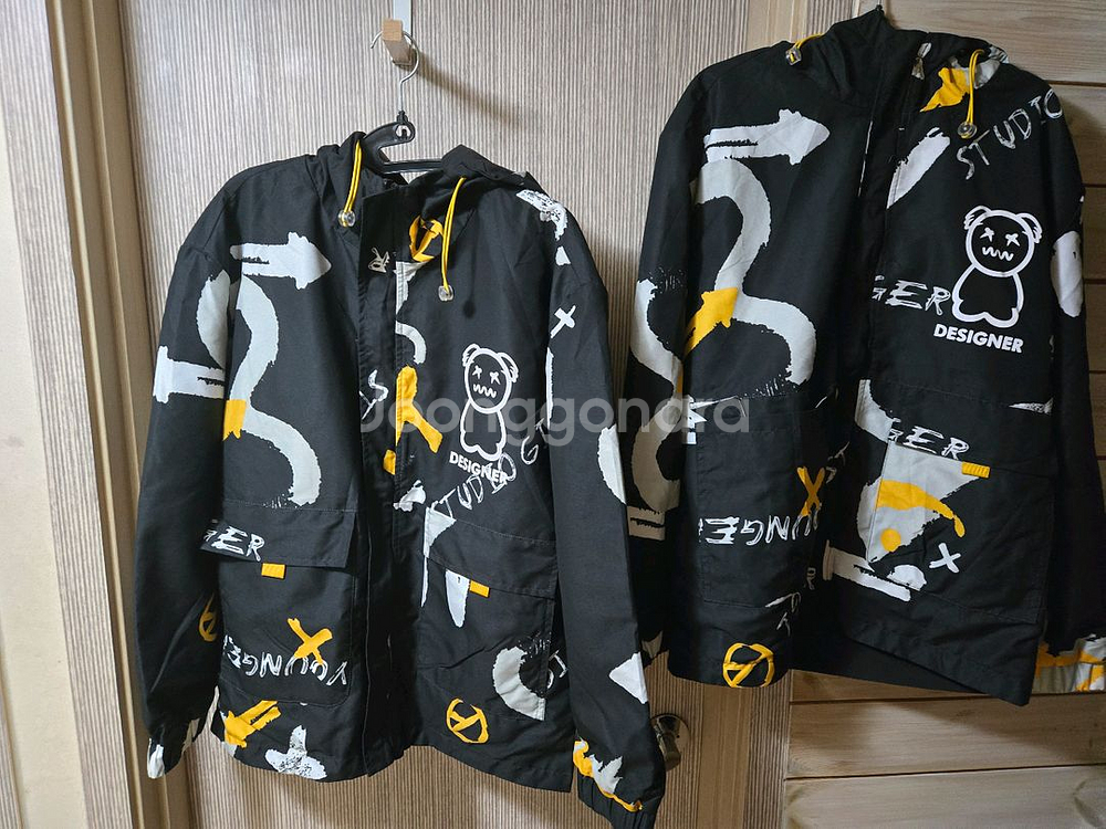 커플 바람막이 2xl사이즈 양면형--0