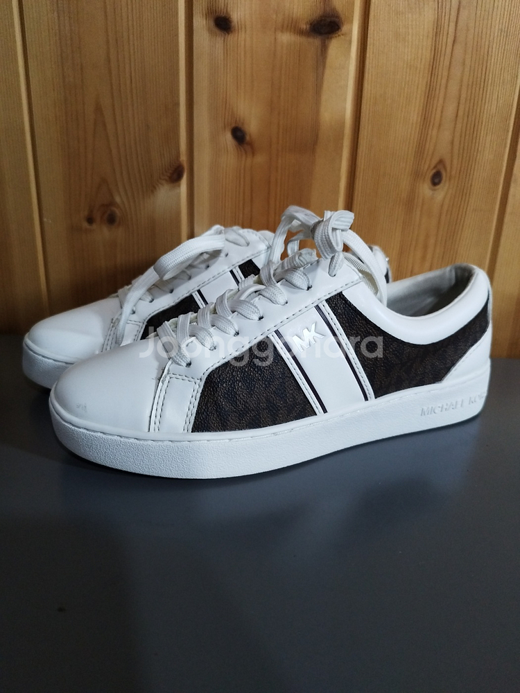 235mm 6.5 마이클코어스 주노 스트라이프 가죽--0