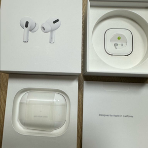 A급 에어팟 프로1세대 풀박스팝니다(각인있음)