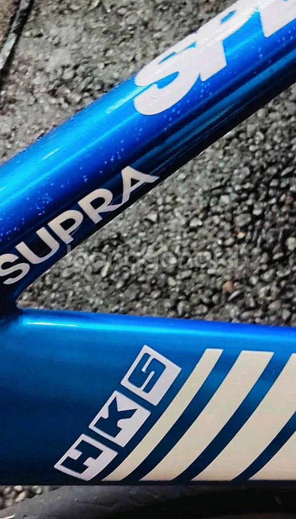 에이지수프라 크롬블루 S~M사이즈 픽시자전거 반차(휠셋만 제외)--1